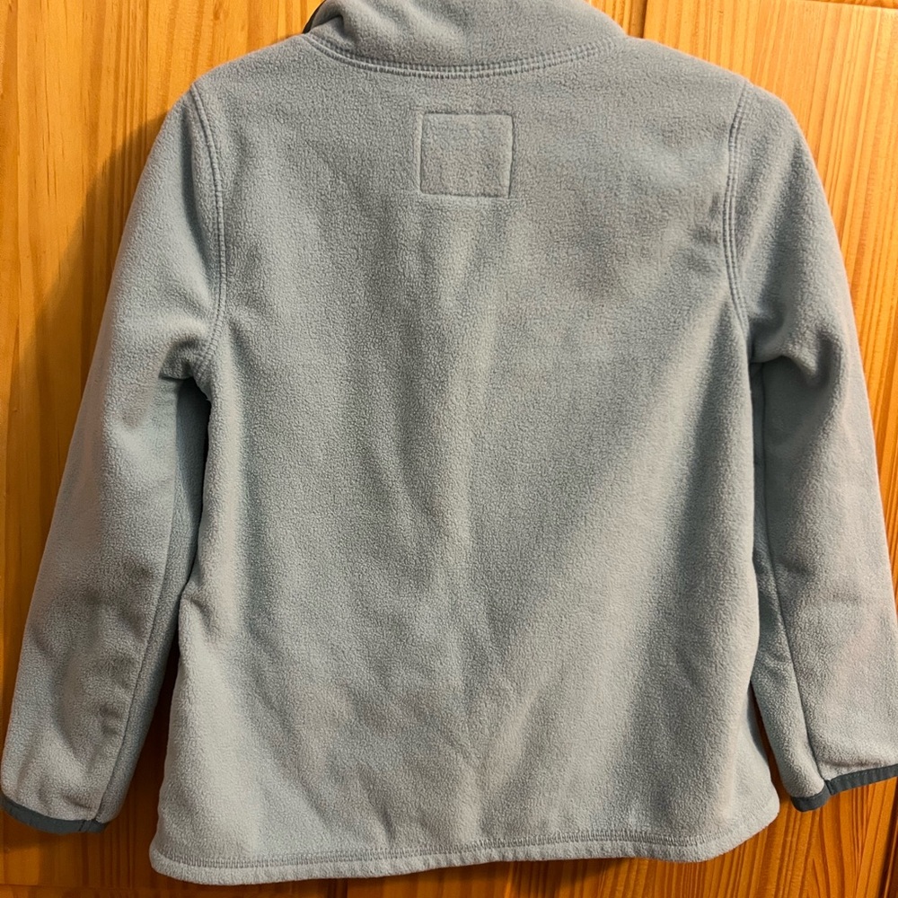 Kids Light Blue Fleece Jacket